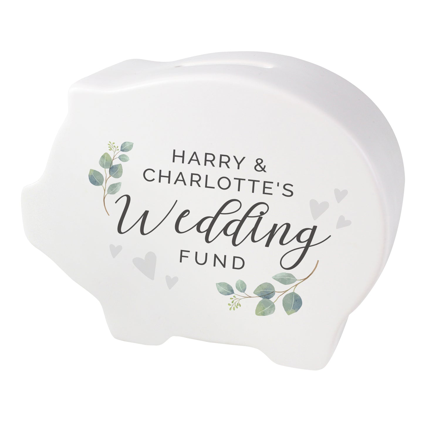 Personalised Wedding Piggy Bank