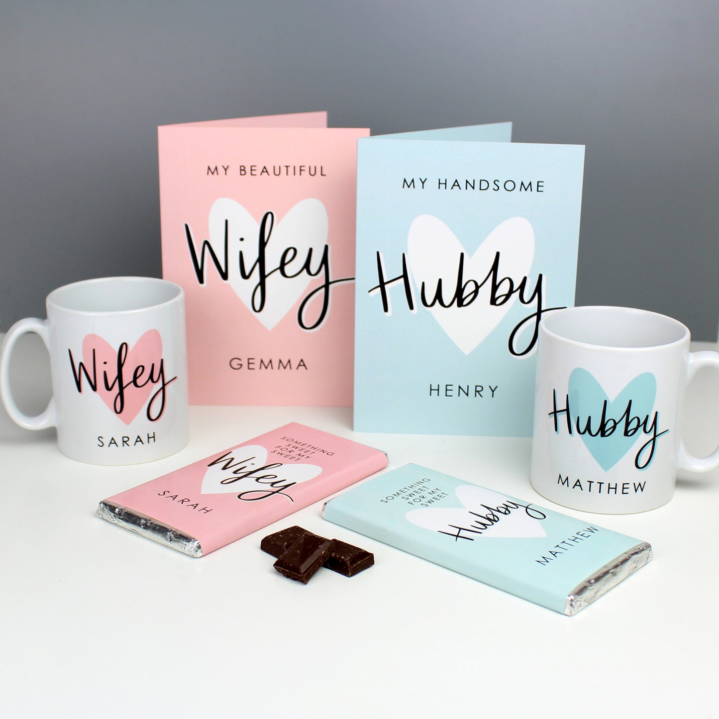 Personalised My Sweet Wifey Milk Chocolate Bar